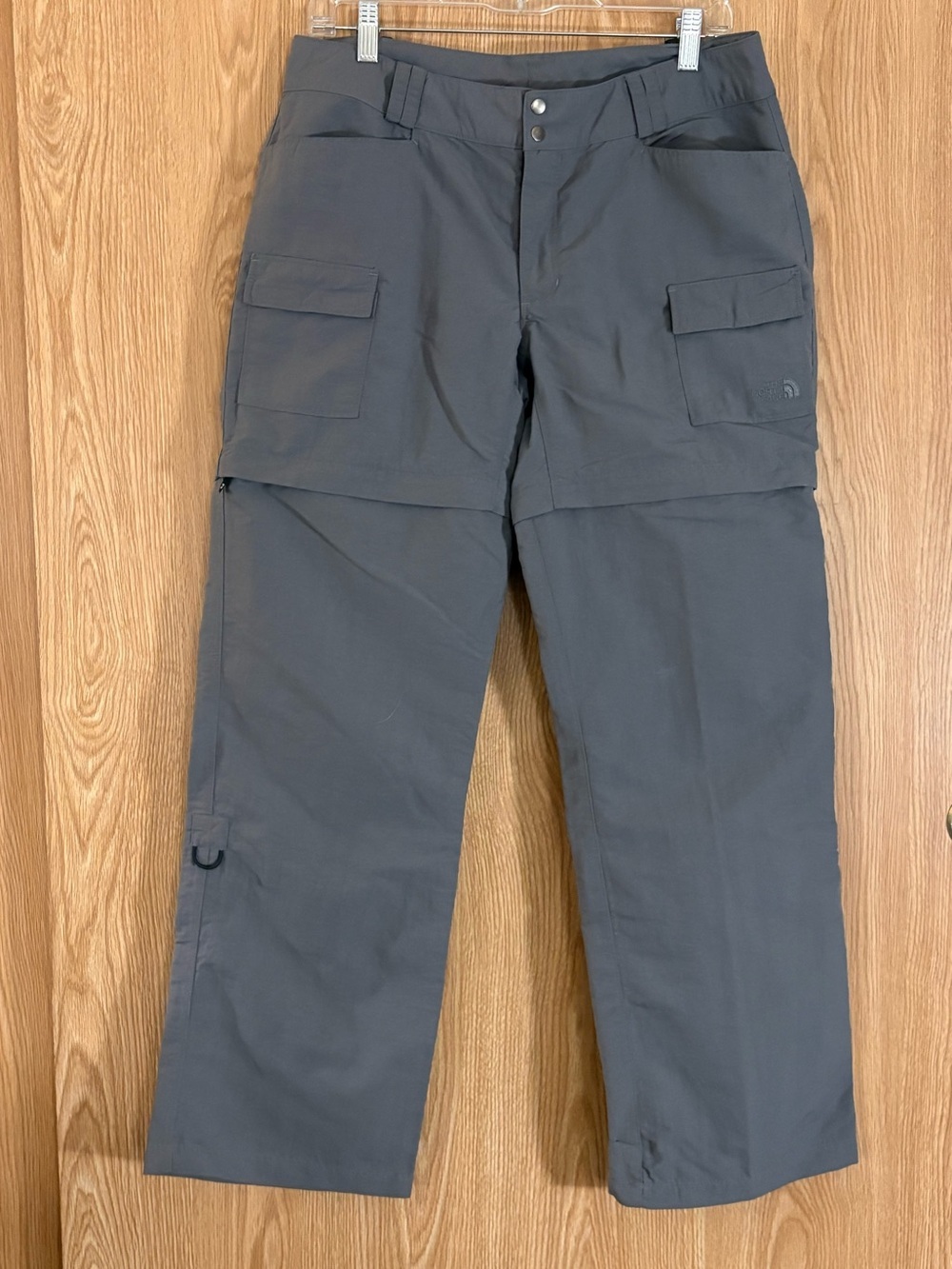 The North Face Gray Convertible Hiking Cargo Pants/ Shorts